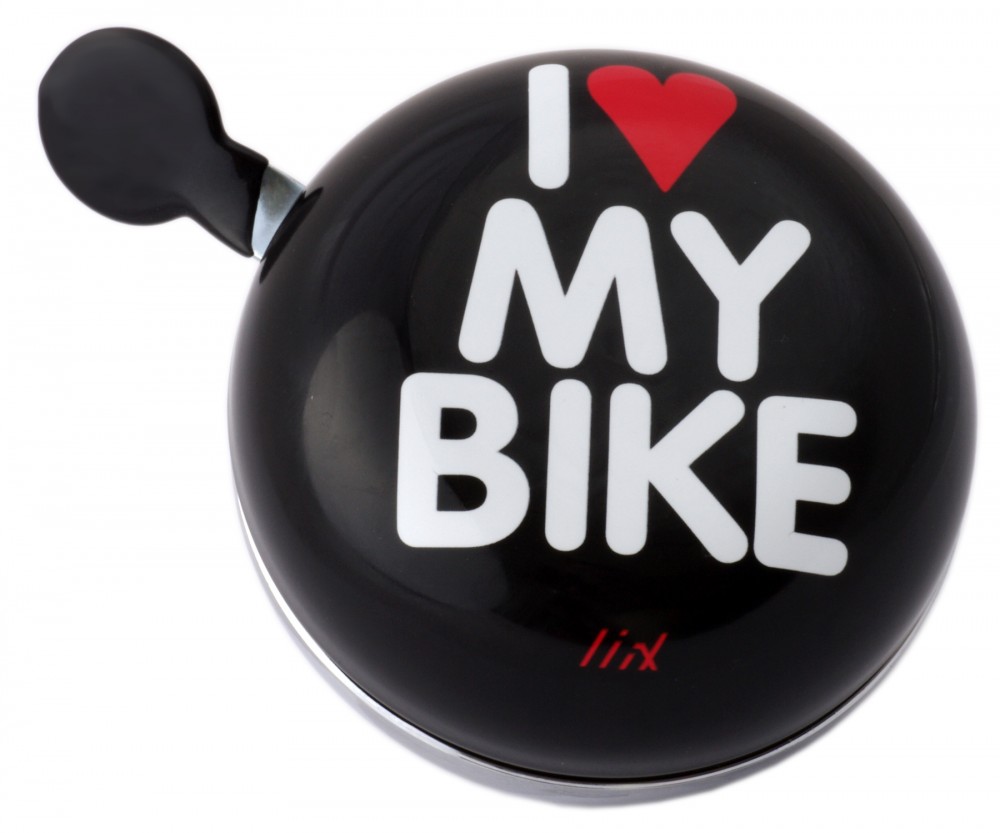 Liix Ding Dong Bell I Love My Bike Black