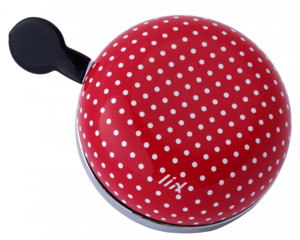 Liix  Ding Dong Bell Polka Dots Red