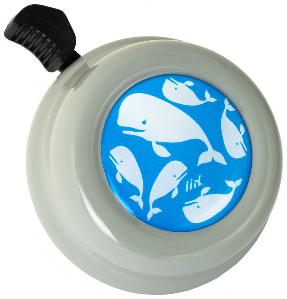 Liix Colour Bell Whale Party Grey
