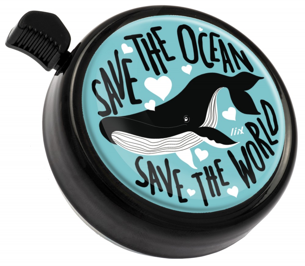 Liix Big Colour Bell Save the Ocean Black