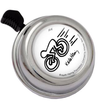 Liix Colour Bell Keith Haring Racing Chrome
