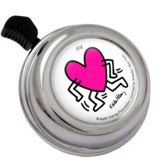 Liix Colour Bell Keith Haring Running Heart Chrome