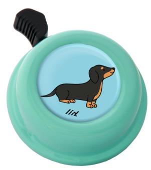 Liix Colour Bell Dachshund Pastel Green