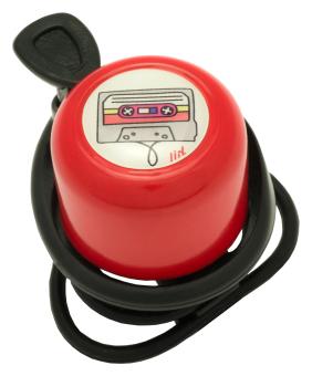 Liix SCOOTER BELL MIXTAPE Klingel / red