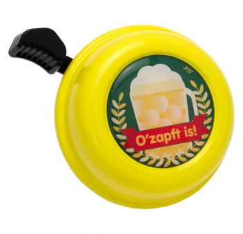 Liix COLOUR BELL O&acute;ZAPFT IS! Klingel / yellow