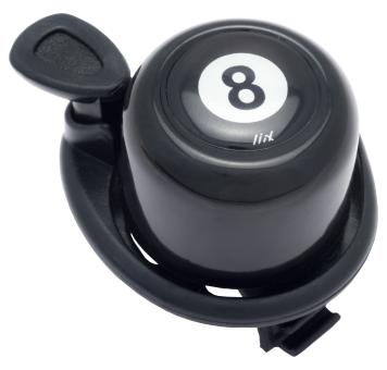 Liix SCOOTER BELL 8 BALL Klingel / black
