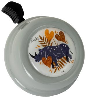 Liix COLOUR BELL RHINO LOVE Klingel / grey