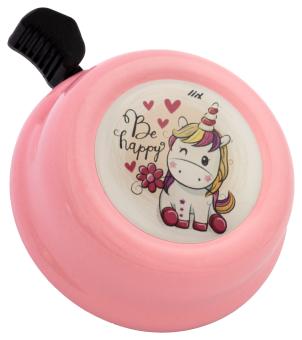 Liix COLOUR BELL BE HAPPY UNICORN Klingel / rosy