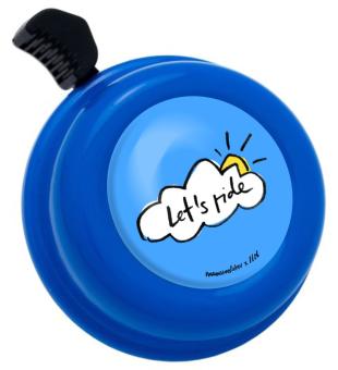 Liix COLOUR BELL MANAMOLOTOV LETS RIDE Klingel / striking blue