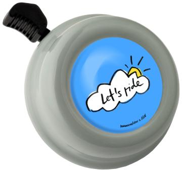 Liix COLOUR BELL MANAMOLOTOV LETS RIDE Klingel / grey