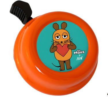 Liix Colour Bell Maus Herz Orange