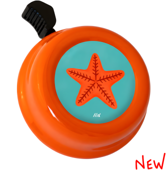 Liix Colour Bell Starfish Orange
