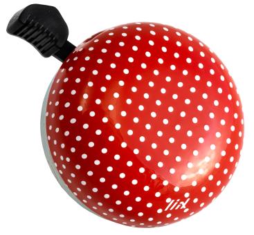 Liix DESIGN BELL POLKA DOTS Klingel / red