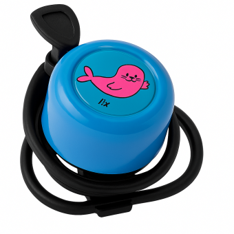 Liix Scooter Bell Cute Seal Striiking Blue