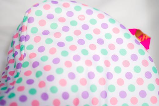 Liix Saddle Cover Polka Big Dots Pastel Mix 2