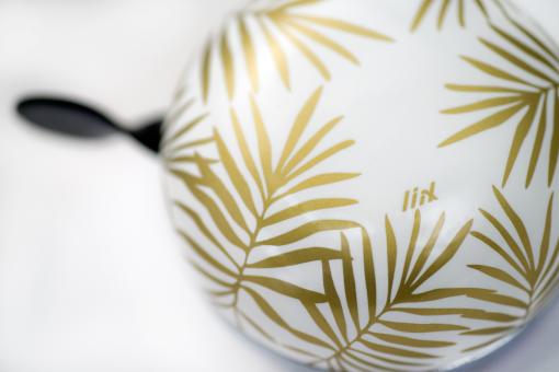 Liix DING DONG BELL METALLIC PALM LEAFS Klingel 2