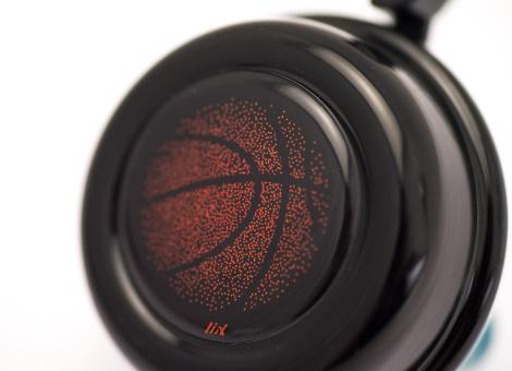 Liix COLOUR BELL BASKETBALL Klingel / black 2