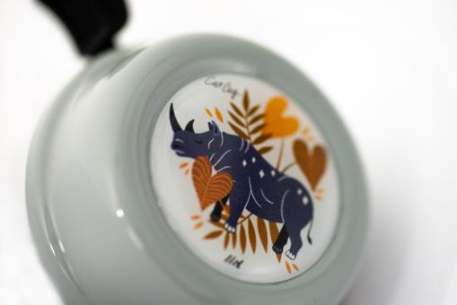 Liix COLOUR BELL RHINO LOVE Klingel / grey 2