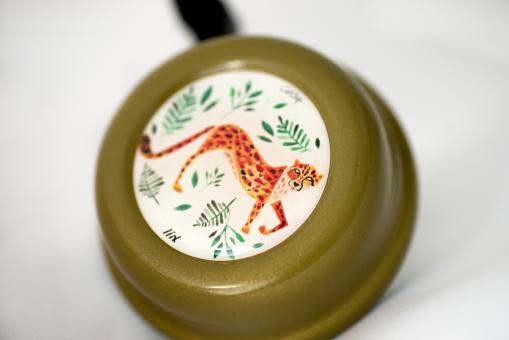 Liix COLOUR BELL CHEETAH Klingel / olive 2