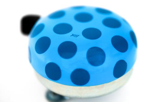 Liix DESIGN BELL POLKA BIG DOTS Klingel / blue 2