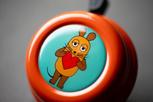 Liix Colour Bell Maus Herz Orange 3